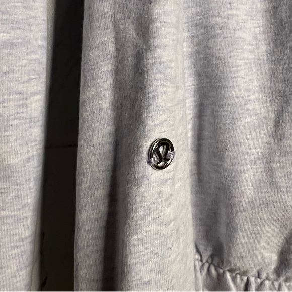 Lululemon After All French Terry Gray Pullover Sweatshirt SZ 6 - Picture 12 of 14